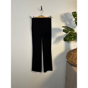 Lululemon Black Smooth Fit Pull-On High-Rise Cropped Pant Size 4